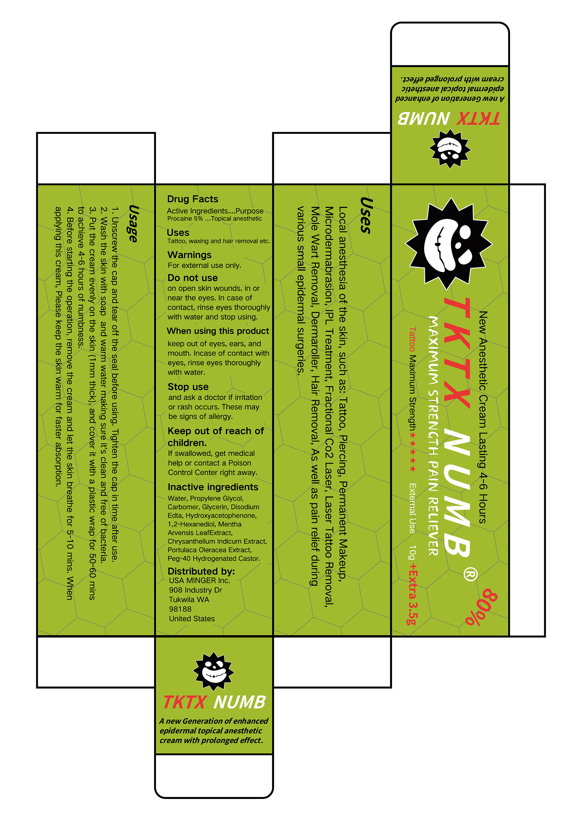 Pill image for Tktx Numb