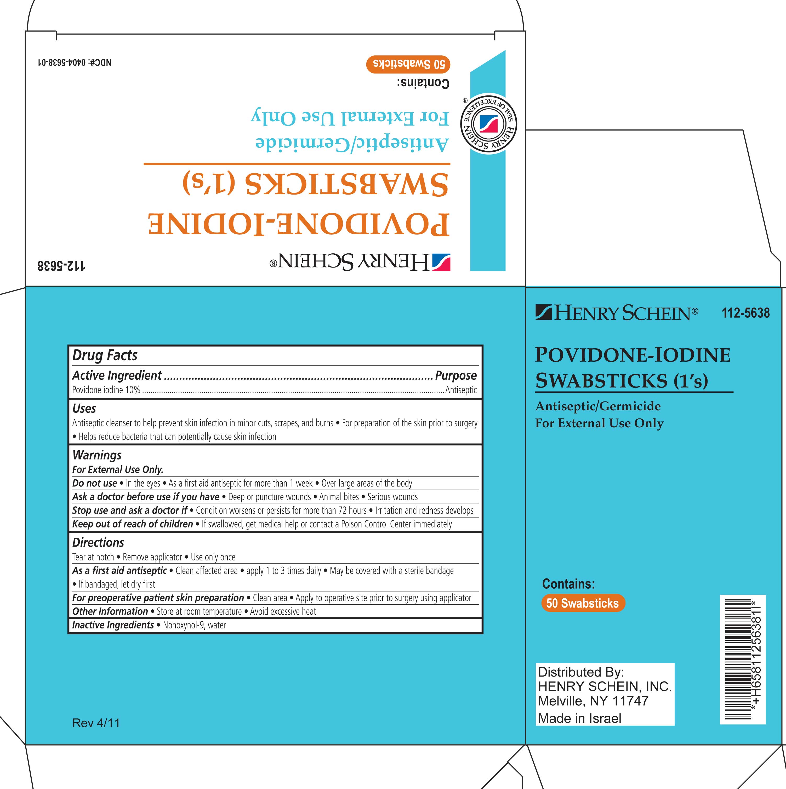 Pill image for Povidone Iodine Swabstick