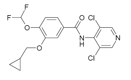 Pill image for Roflumilast Tablets. These Highlights Do Not Include All The Information Needed To Use Roflumilast Tablets Safely And Effectively. See Full Prescribing Information For Roflumilast Tablets.