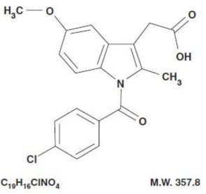 Pill image for These Highlights Do Not Include All The Information Needed To Use Indomethacin For Injection Safely And Effectively. See Full Prescribing Information For Indomethacin For Injection.