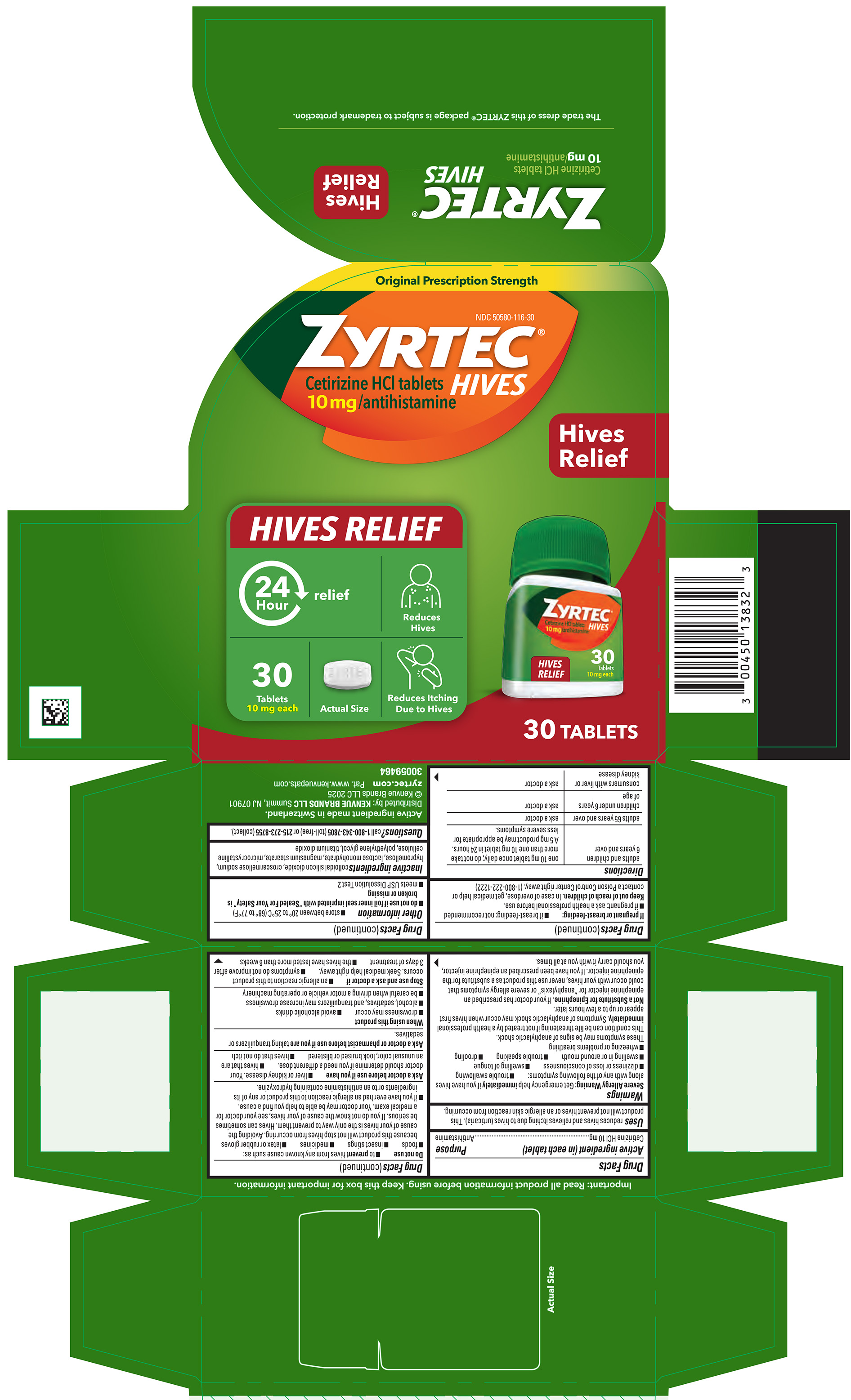 Pill image for Zyrtec Hives
