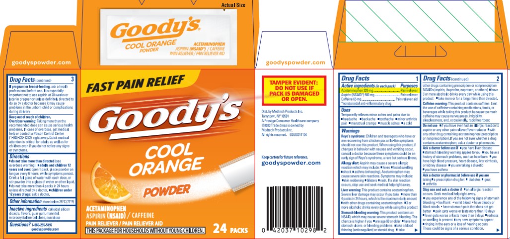 Pill image for Goodys Cool Orange Headache Powder
