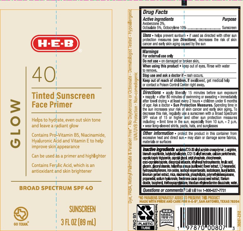 Pill image for Heb Glow 40 Tinted Sunscreen Face Primer