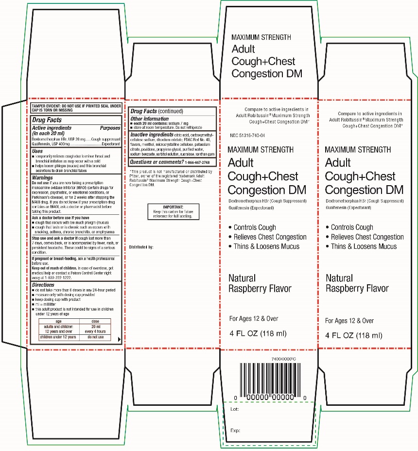 Pill image for Cvs Maximum Strength Adult Cough+chest Congestion Dm Drug Facts