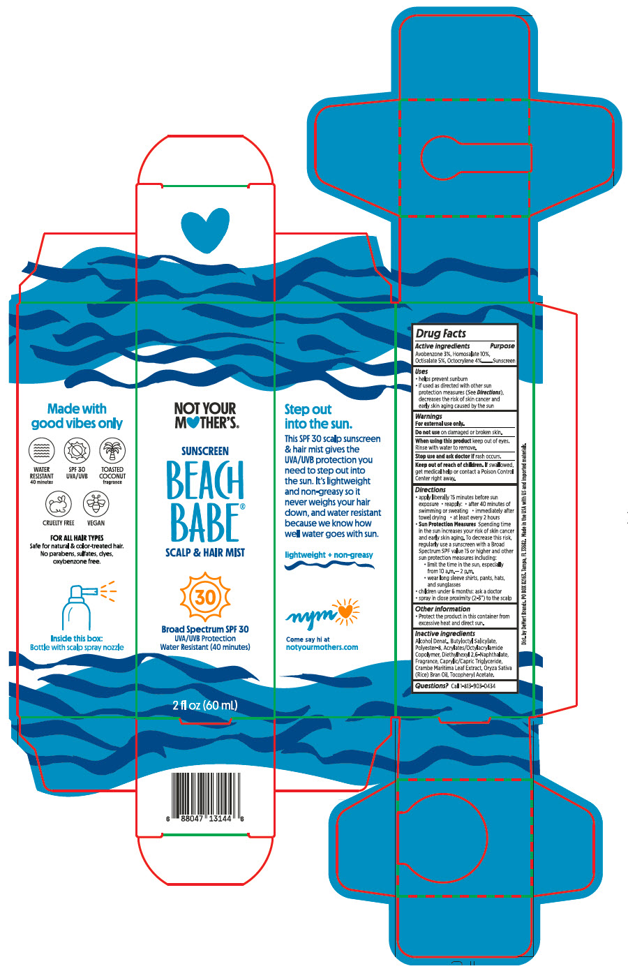 Pill image for Beach Bb Scalp & Hair Protect Mist Spf30