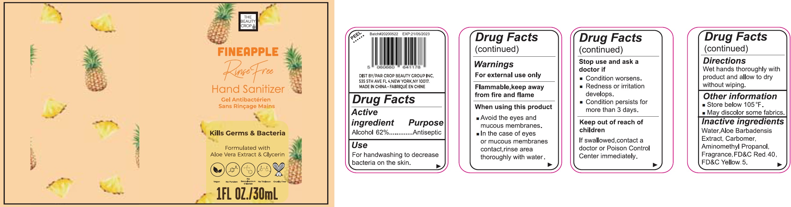 Pill image for Fineapple Hand Sanitizer
