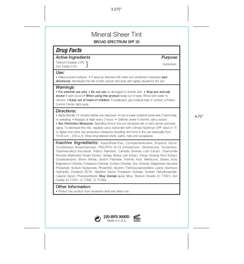 Pill image for Your Name Mineral Sheer Tint Broad Spectrum Spf 20 Cameo Glow