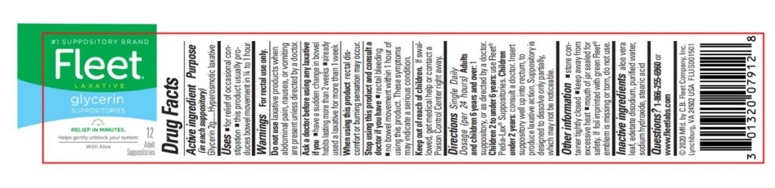 Pill image for Fleet Glycerin Suppository - 0132-0075