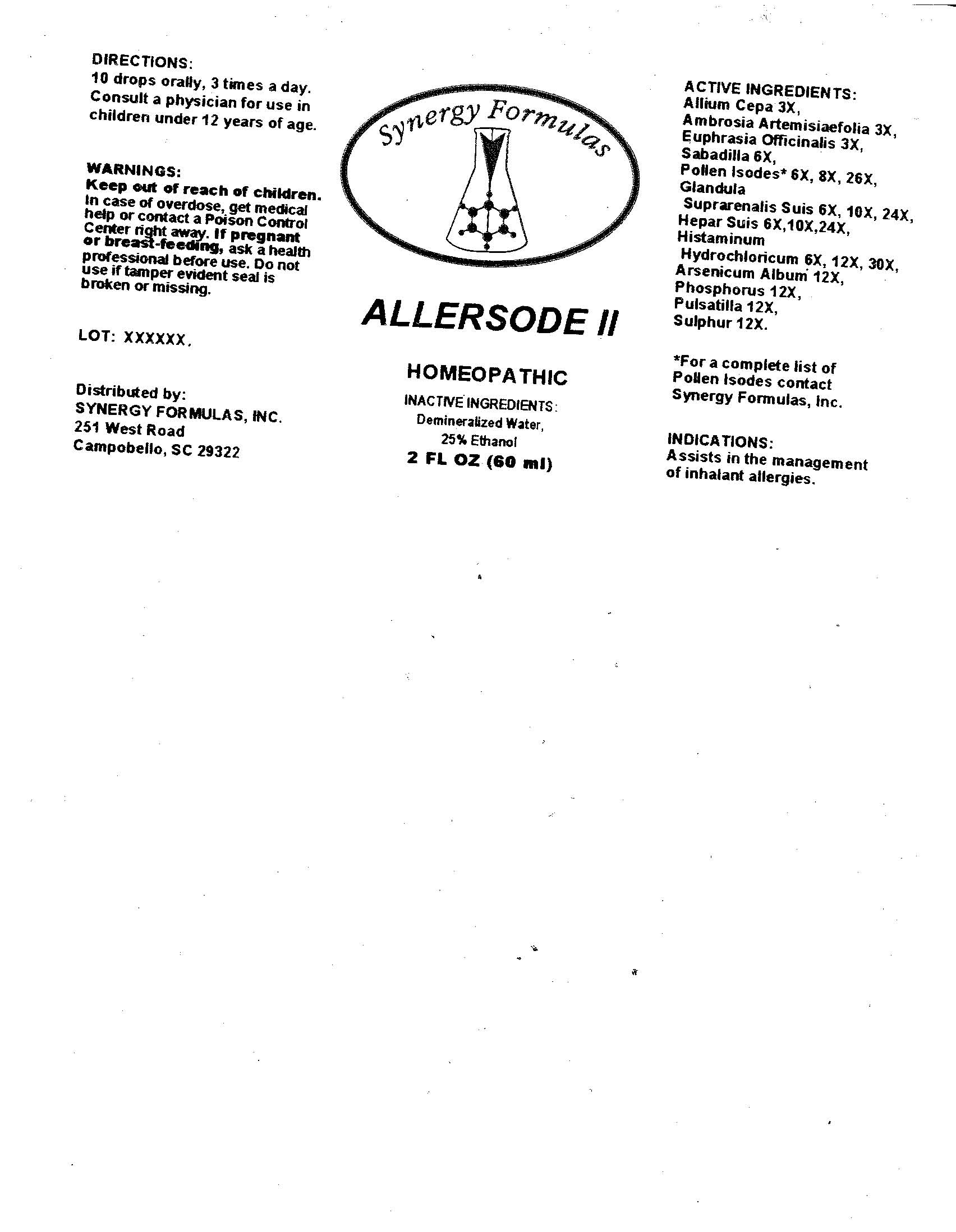 Pill image for Allersode Ii