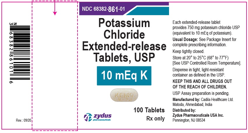 Pill image for Potassium Chloride Extended-release Tablets, Usp