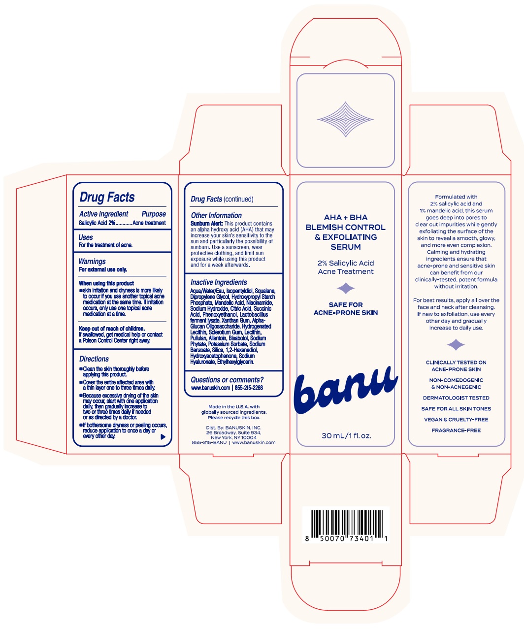 Pill image for Aha + Bha Blemish Control & Exfoliating Serum