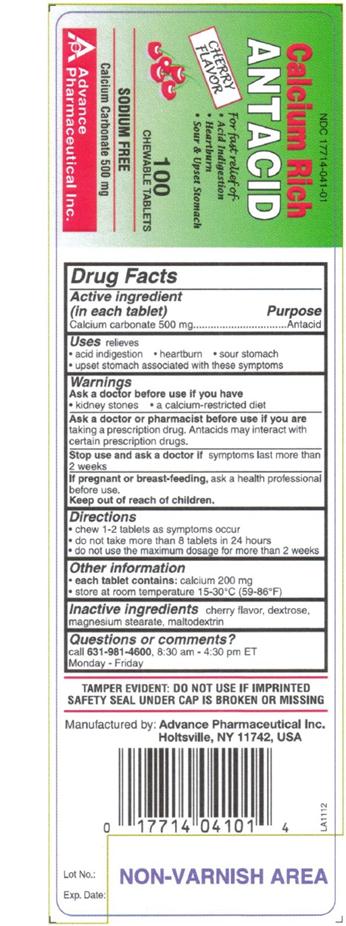 Pill image for Calcium Rich