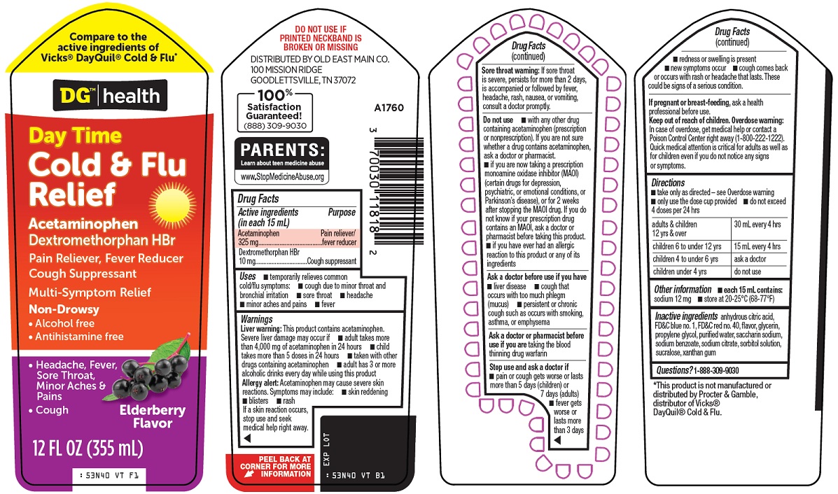 Pill image for Dolgencorp, Llc Cold & Flu Relief Drug Facts