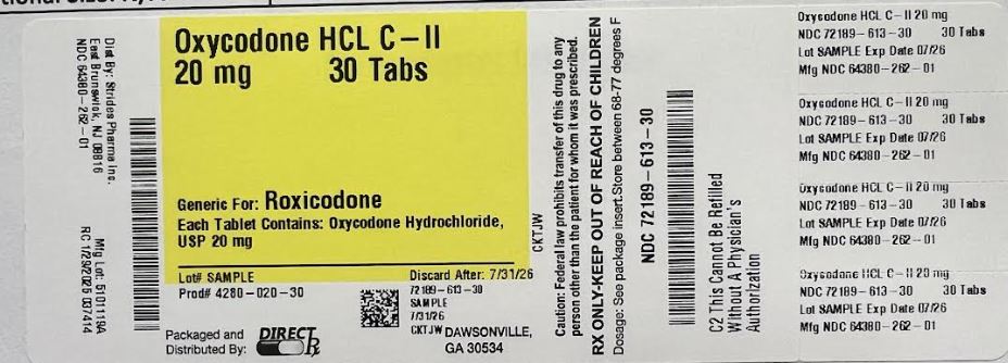 Pill image for Oxycodone Hcl
