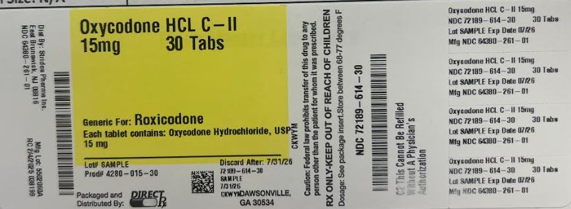 Pill image for Oxycodone Hcl