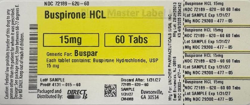 Pill image for Buspirone Hcl