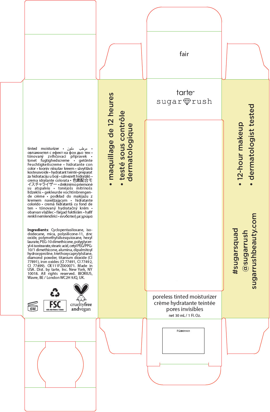 Pill image for Sugar Rush™ Skin Treat Poreless Tinted Moisturizer Broad Spectrum Spf 20 Sunscreen