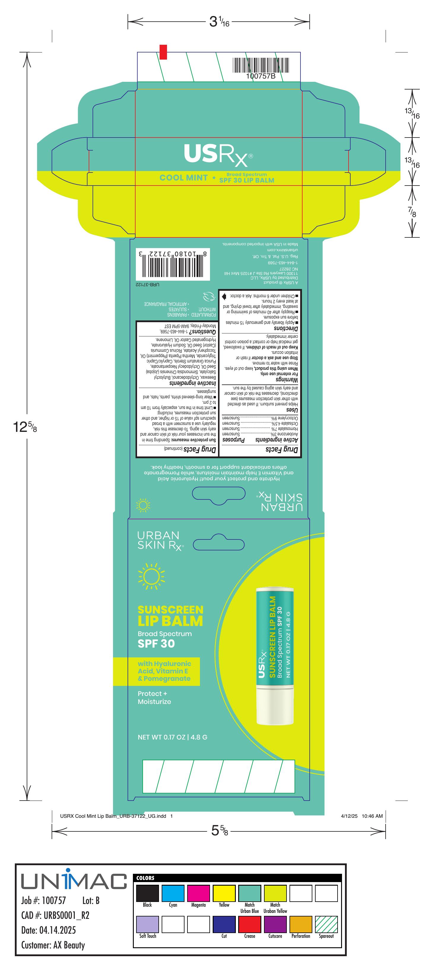 Pill image for Sunscreen Lip Balm Spf 30 Cool Mint