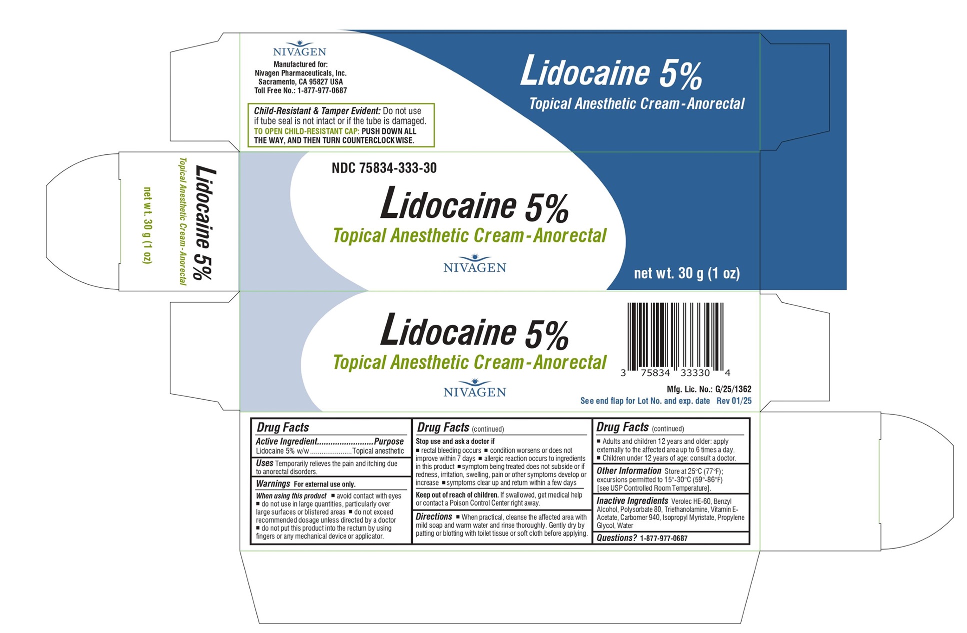 Pill image for Lidocaine 5%