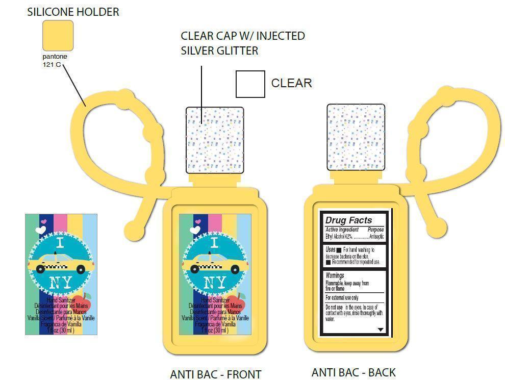 Pill image for I Love Ny Hand Sanitizer Vanilla Scent