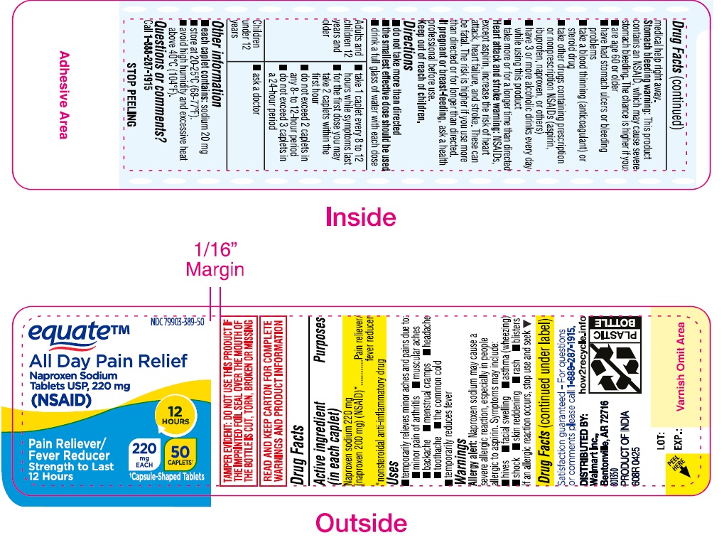 Pill image for Walmart Naproxem Sodium Tablets Usp, 220 Mg