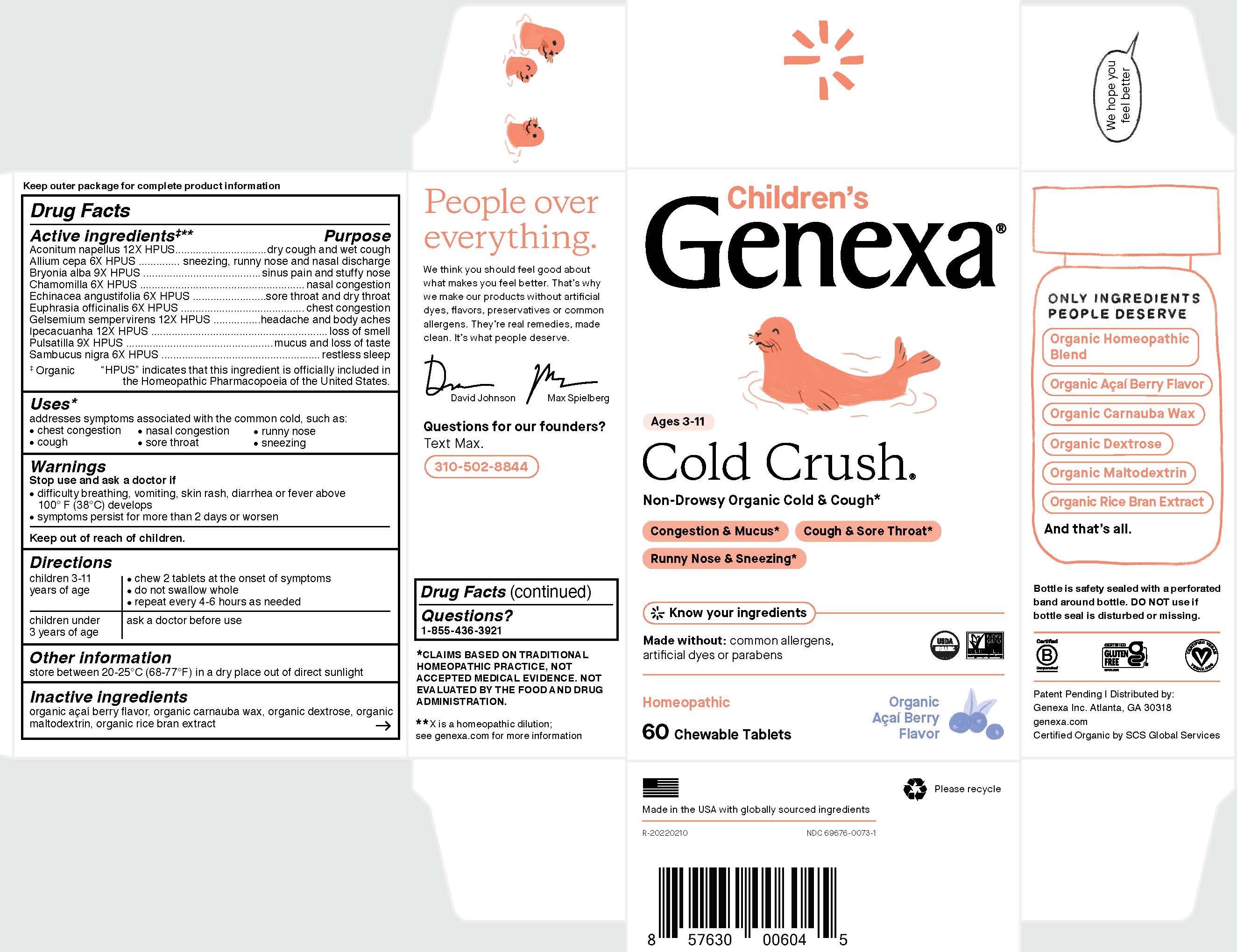 Pill image for Children's Cold Crush