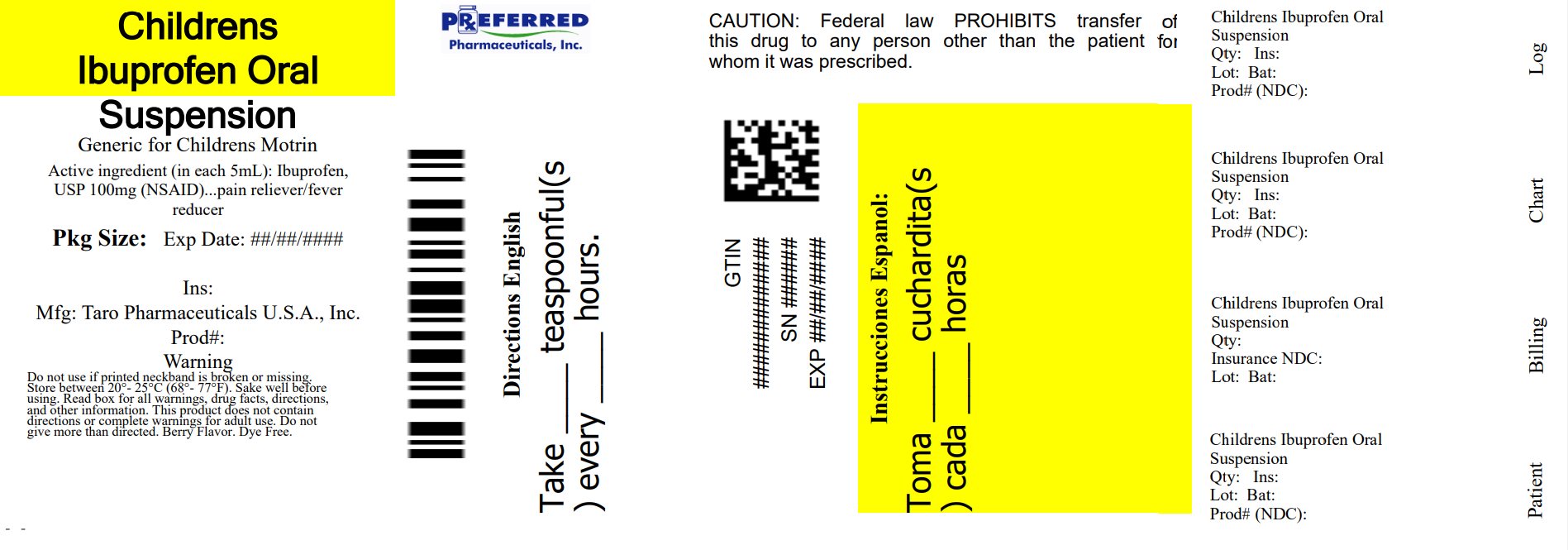 Pill image for Ibuprofen