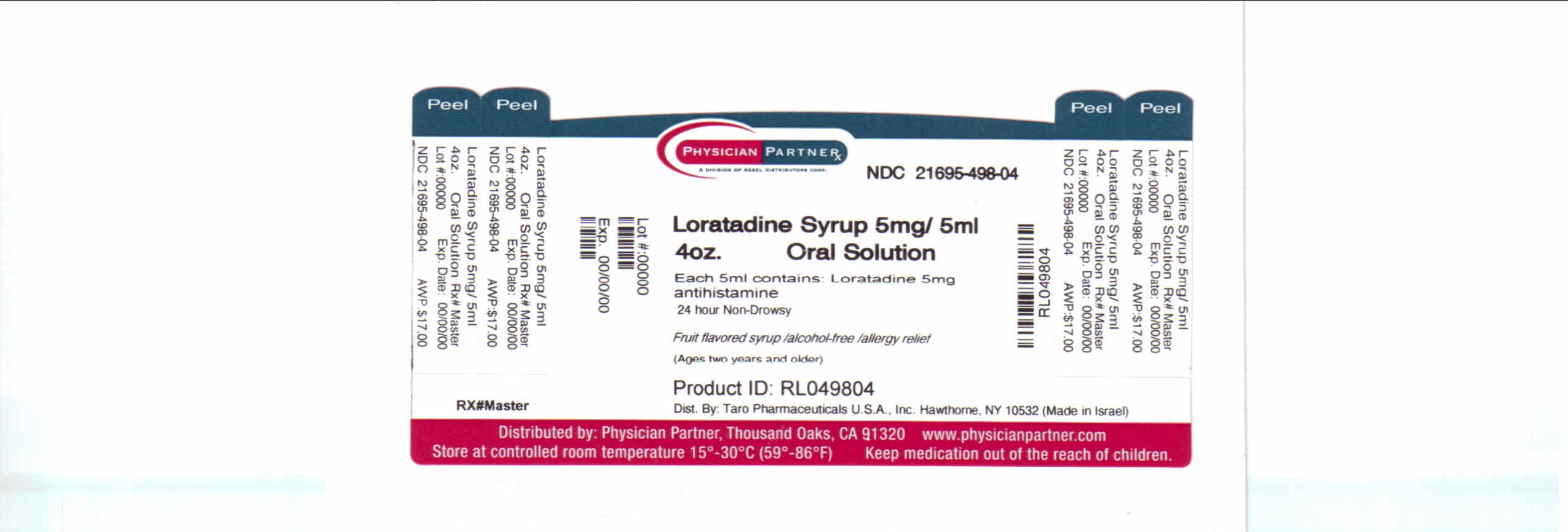 Pill image for Loratadine Syrup