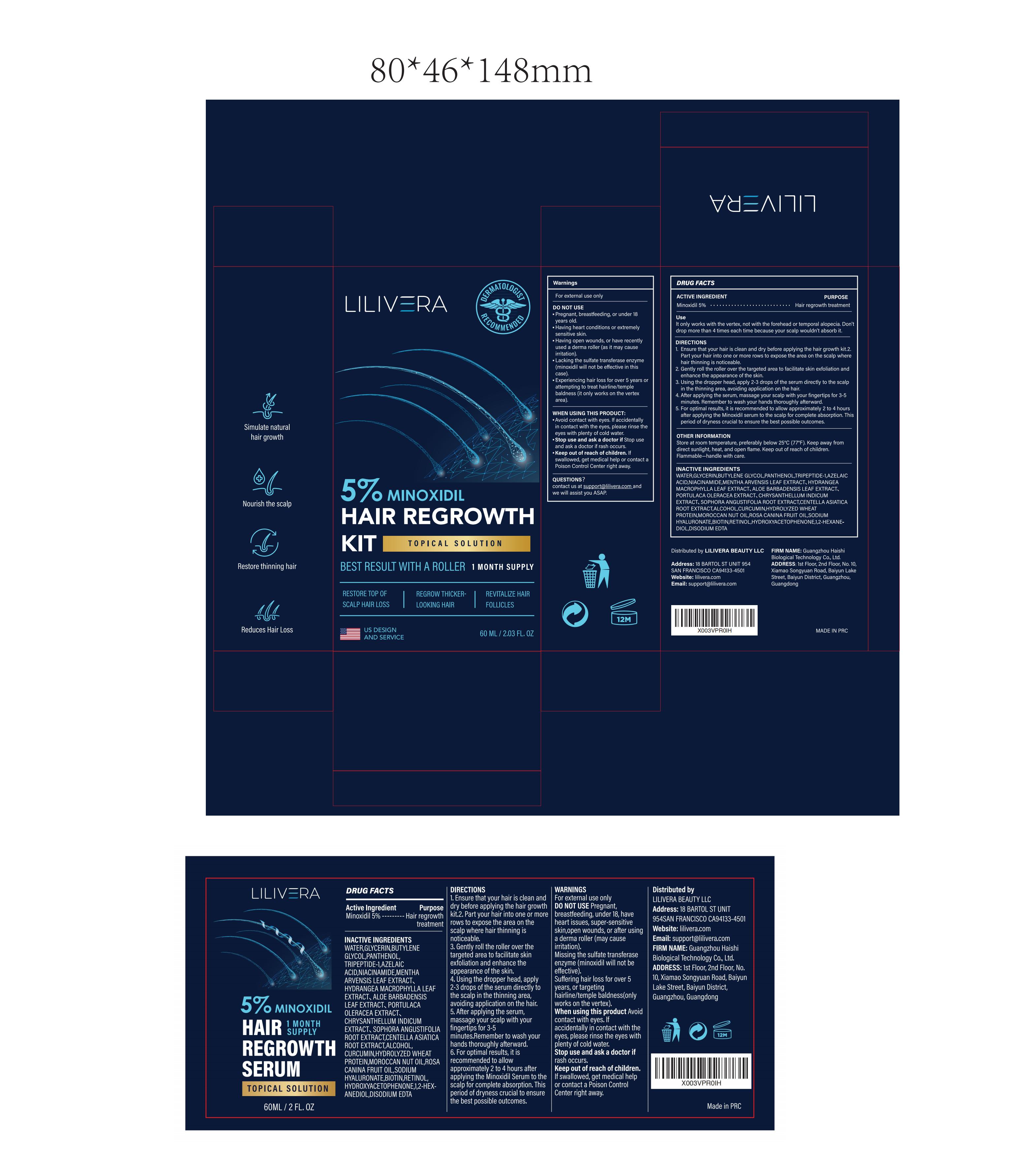 Pill image for Lilivera Hair Regrowth Kit