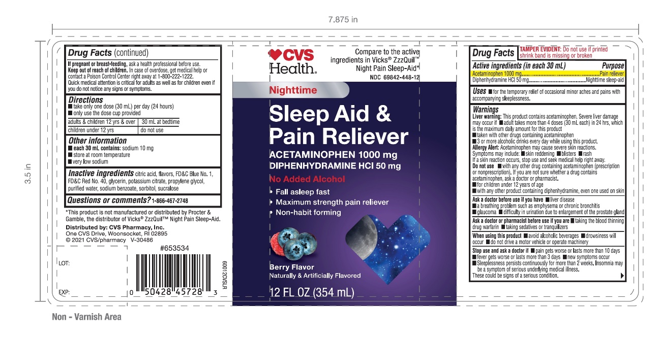 Pill image for Cvs Nighttime Sleep-aid Pain Reliever
