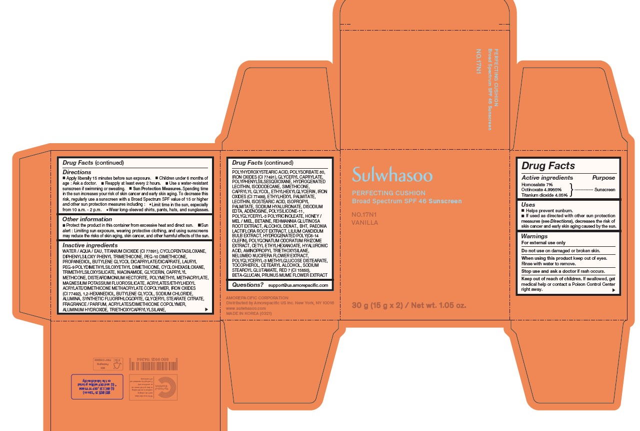 Pill image for sulwhasoo perfecting cushion broad spectrum spf 46