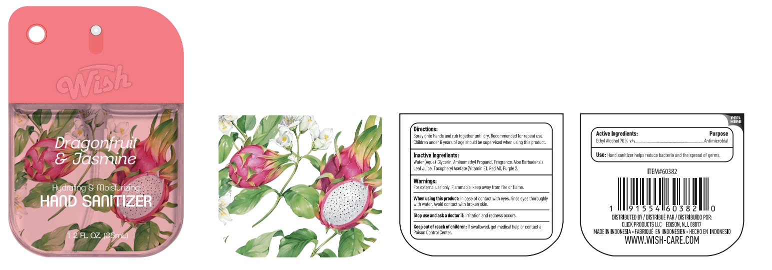 Pill image for Wish Hand Sanitizer Dragonfruit Jasmine