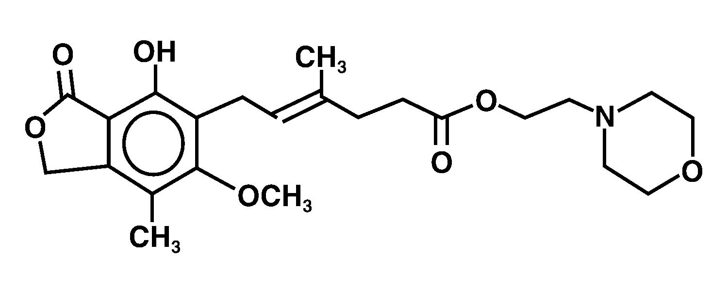 Pill image for Mycophenolate Mofetil Tablets, Usp