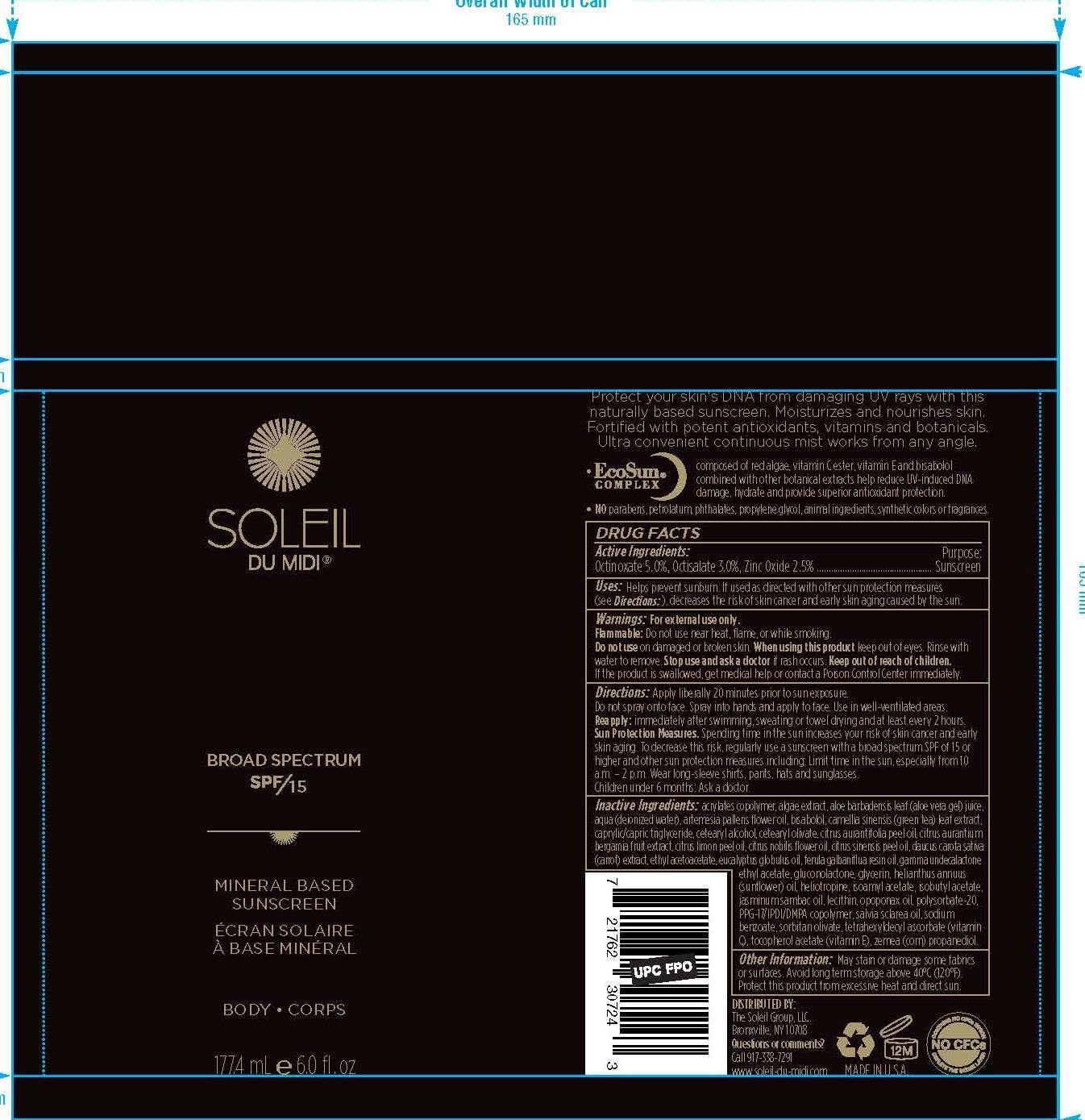 Pill image for Soleil Spf-15