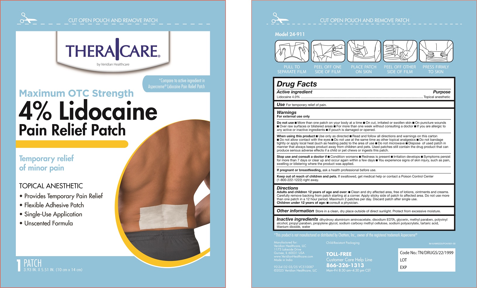 Pill image for Maximum Strength 4% Lidocaine Patch