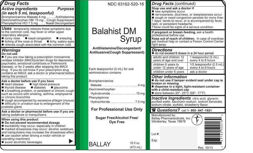 Pill image for Balahist Dm Syrup