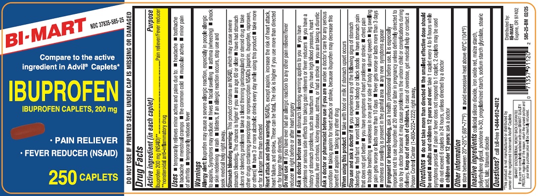 Pill image for Ibuprofen Caplets, 200 Mg
