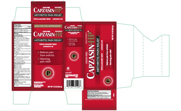 Pill image for capzasin hp arthritis pain relief
