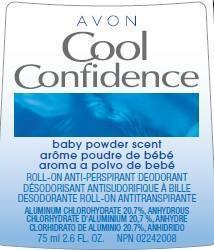 Pill image for Cool Confidence Baby Powder Anti-perspirant Roll-on Deodorant