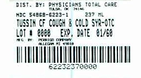 Pill image for Tussin Cf Drug Data