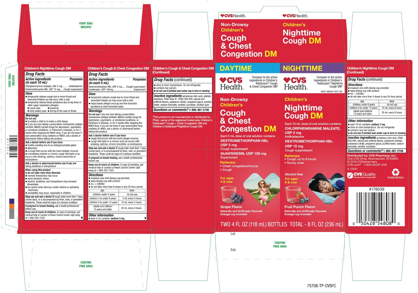Pill image for Cvs Health Non-drowsy Children’s Daytime & Night-time Cough And Chest Congestion Dm