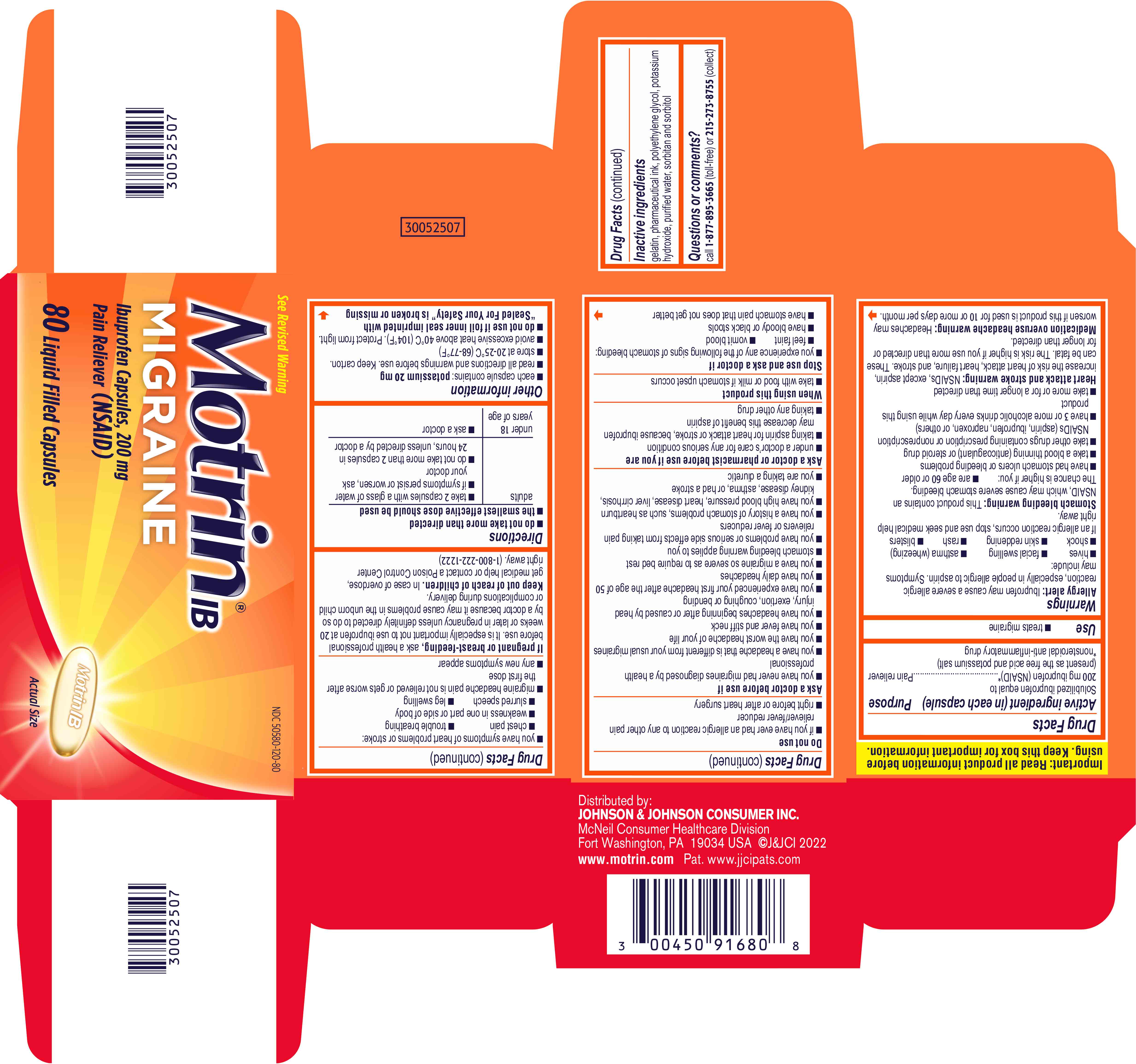 Pill image for Motrin Ib Migraine