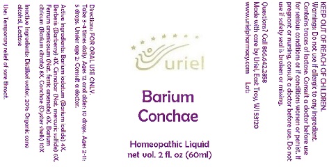 Pill image for Barium Conchae