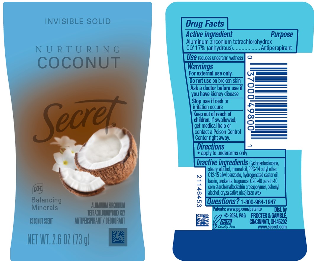 Pill image for Secret Nurturing Coconut Invisible Solid