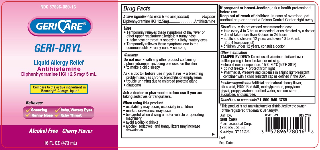 Pill image for Gericare-geridryl 980