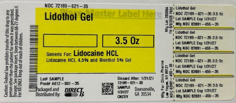 Pill image for lidothol gel
