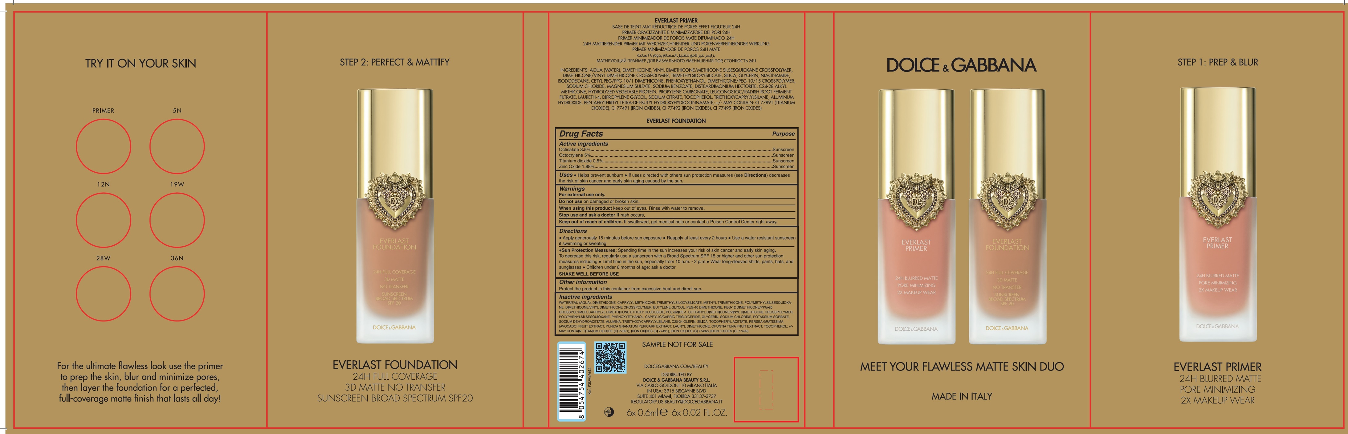 Pill image for Dolce & Gabbana Meet Your Flawless Matte Skin Duo