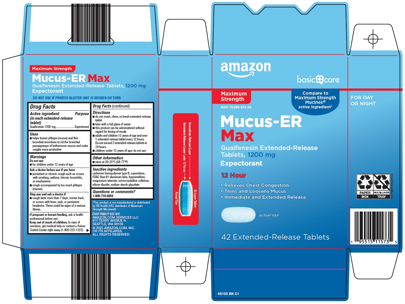 Pill image for Amazon Mucus-er Max Drug Facts