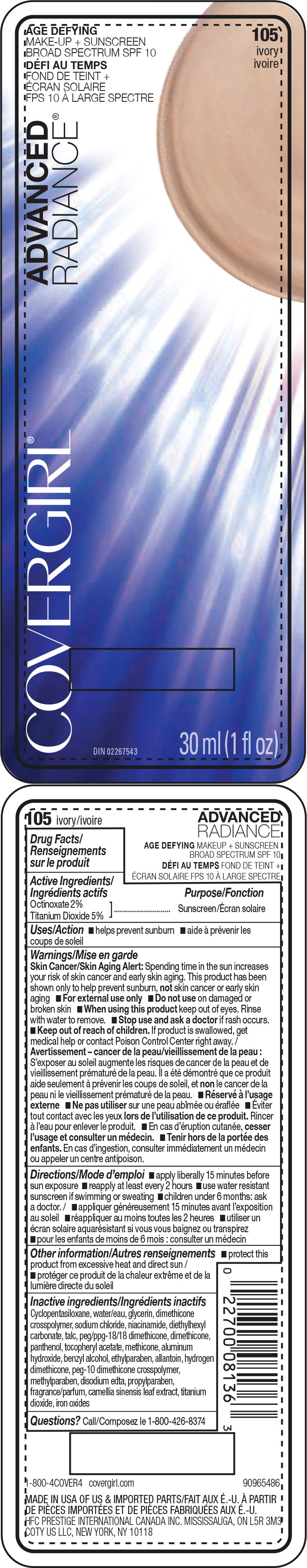 Pill image for Covergirl Advanced Radiance ®