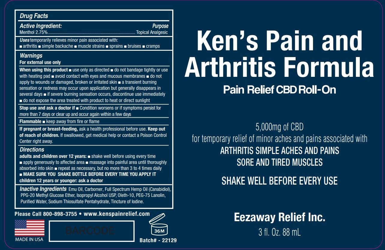 Pill image for Kens Pain And Arthritis Formula